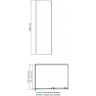 Душевая стенка WasserKRAFT Vils 80 56R06-RP80