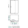 Душевая стенка WasserKRAFT Aisch 80 55P06-RP80