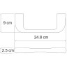 Полотенцедержатель WasserKRAFT Berkel K-6832
