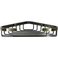 Полка корзина WasserKRAFT K-733LIGHT BRONZE угловая