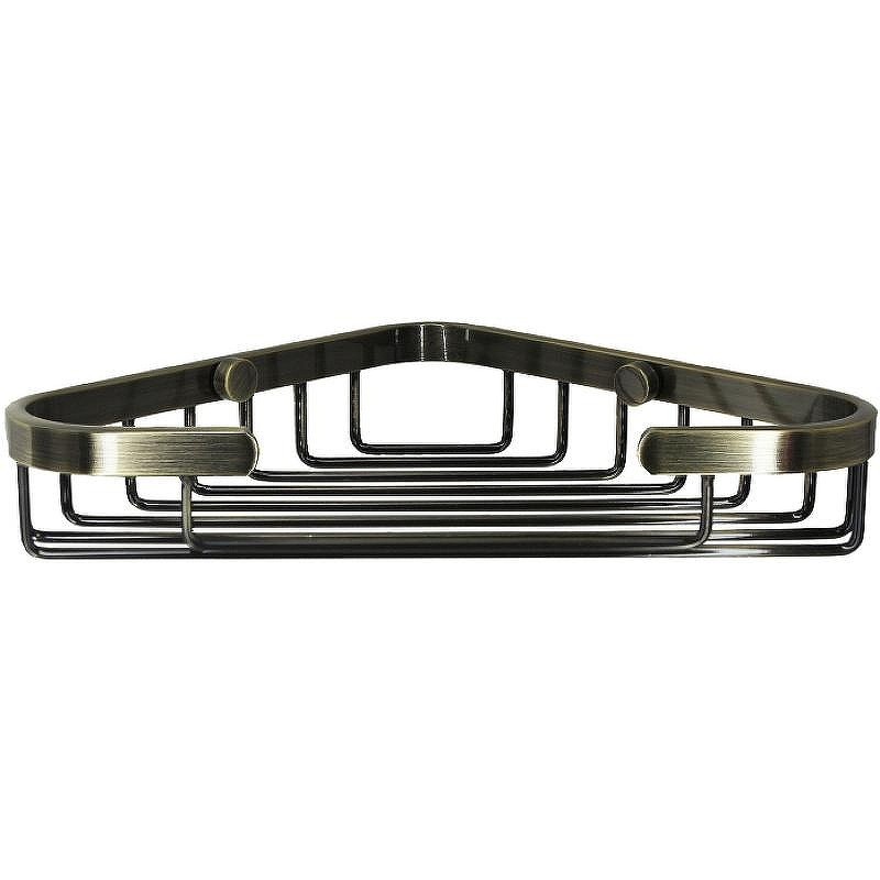 Полка корзина WasserKRAFT K-733LIGHT BRONZE угловая