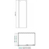 Душевая стенка WasserKRAFT Vils 100 56R10-RP100