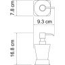 Дозатор для жидкого мыла WasserKRAFT Amper K-5499N