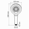 Душевая система WasserKRAFT Dinkel A175817 с термостатом