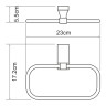 Кольцо для полотенец WasserKRAFT Lopau K-6060
