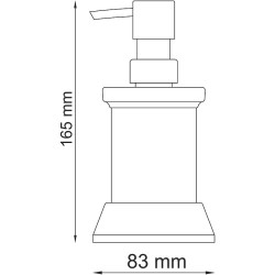 Дозатор для жидкого мыла WasserKRAFT Donau K-2499