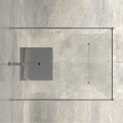 Душевая перегородка WasserKRAFT Vechte 120 60W40