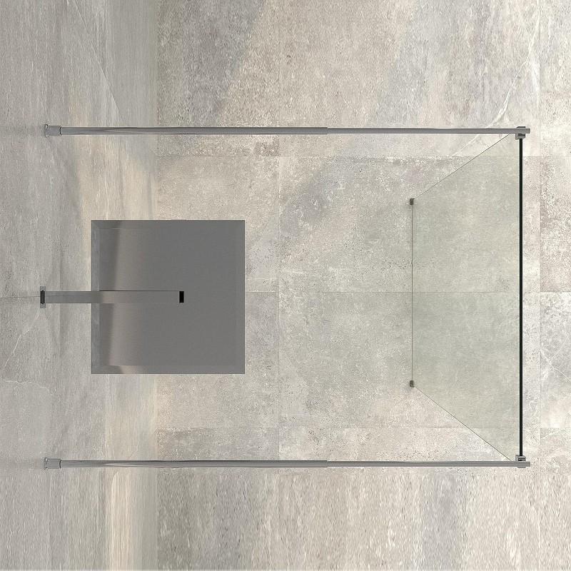 Душевая перегородка WasserKRAFT Vechte 120 60W40