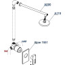 Душевая система WasserKRAFT Alme A12119