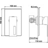Душевая система WasserKRAFT Alme A12119