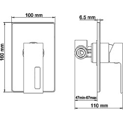 Душевая система WasserKRAFT Alme A12119