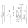 Душевая система WasserKRAFT A84202