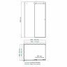 Душевой уголок WasserKRAFT Vils 110x90 56R15