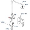 Душевая система WasserKRAFT Alme A16590