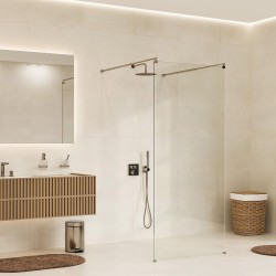 Душевая перегородка WasserKRAFT Vechte 120 60W40BN