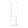Душевая перегородка WasserKRAFT Rur 90 30W39PG-MG