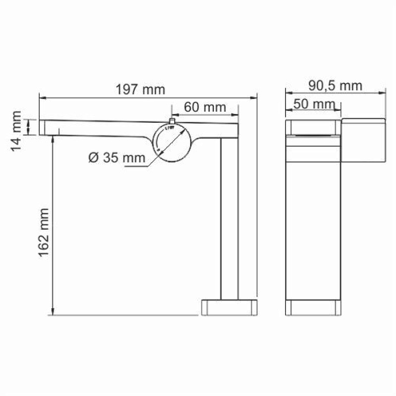 Смеситель для раковины WasserKRAFT Alme 1510