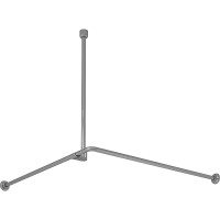 Карниз для ванны WasserKRAFT Dinkel 90x90 SC-469090