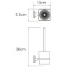 Ершик для унитаза WasserKRAFT Tauber K-64427