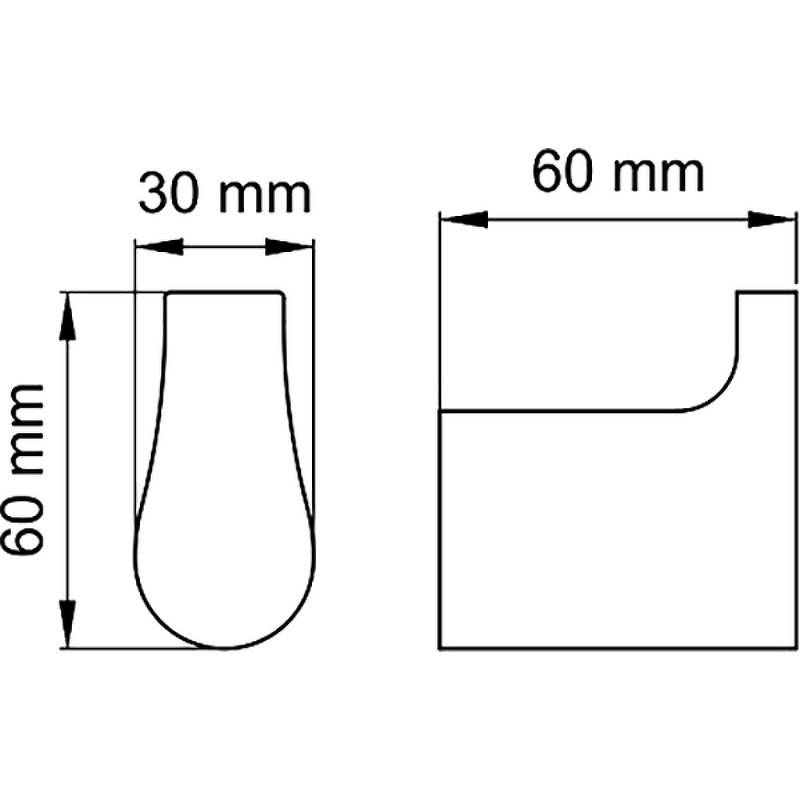 Крючок WasserKRAFT Wiese K-8923