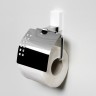 Держатель туалетной бумаги WasserKRAFT Leine K-5025W с крышкой