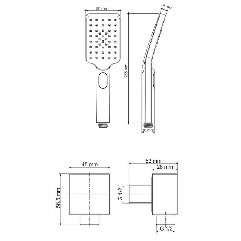 Душевая система WasserKRAFT A172071