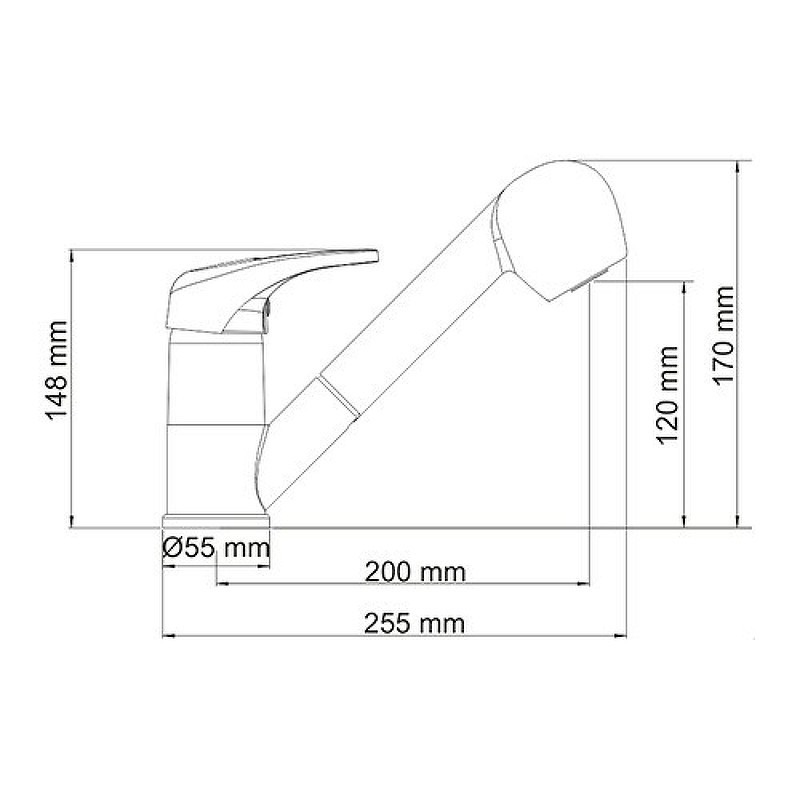 Смеситель для кухни WasserKRAFT Oder 6365
