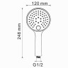 Душевая система WasserKRAFT Kammel A16830