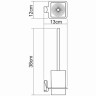 Ершик для унитаза WasserKRAFT Exter K-5227