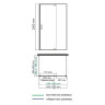 Душевой уголок WasserKRAFT Elbe 120x90 74P21
