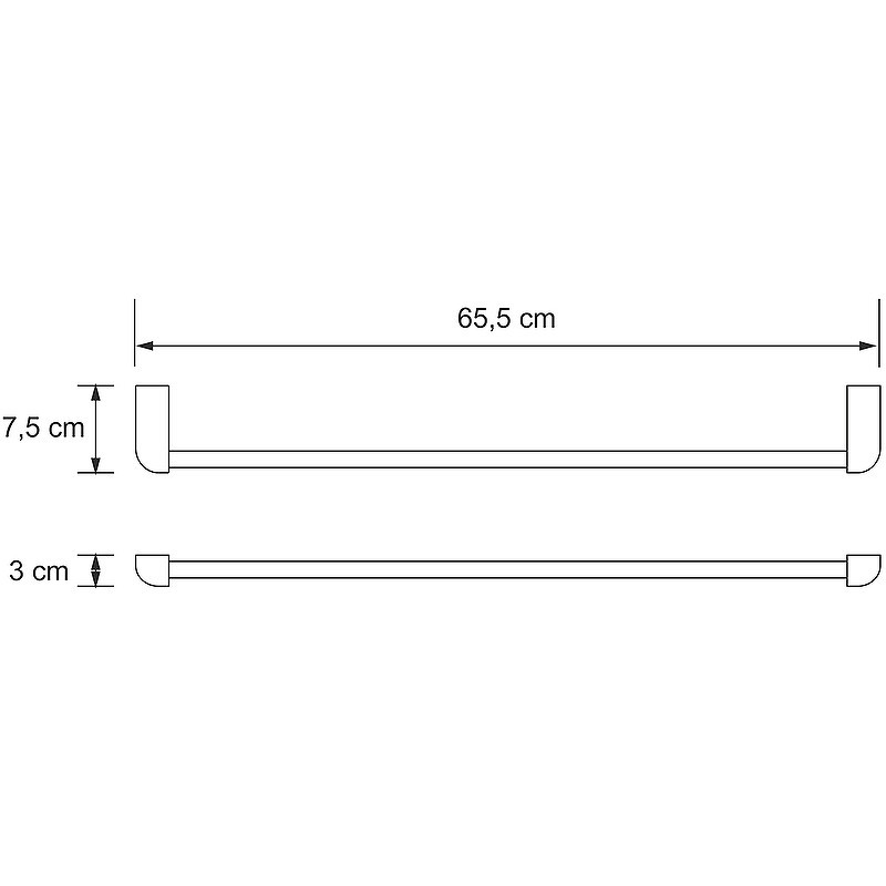 Полотенцедержатель WasserKRAFT Kammel K-8330