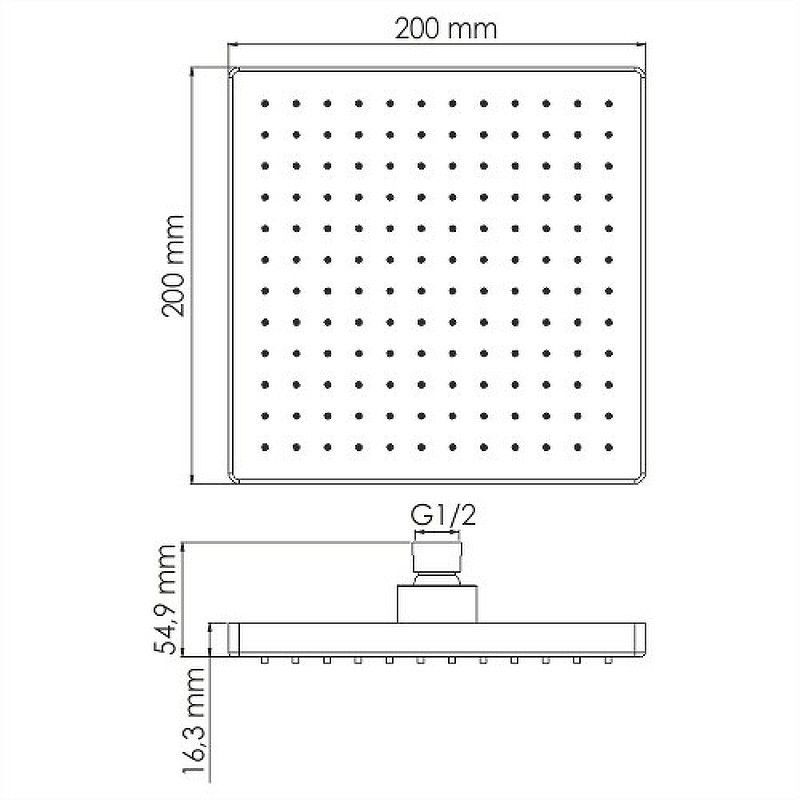 Душевая система WasserKRAFT Exter A16040