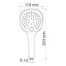 Душевая система WasserKRAFT Exter A16040