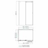 Душевой уголок WasserKRAFT Vils 120x90 56R07