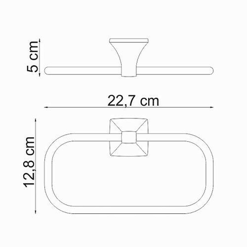 Кольцо для полотенец WasserKRAFT Wern K-2560