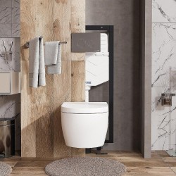 монтажная рама WasserKRAFT Vils 56TLT.010.ME.CH01 для унитаза