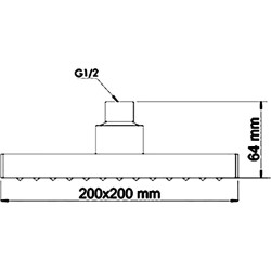 Душевая система WasserKRAFT Alme A12528
