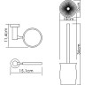 Ершик для унитаза WasserKRAFT K-24227