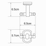 Крючок WasserKRAFT Oder K-3023D