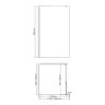 Душевая перегородка WasserKRAFT Rur 120 30W40BN-TG
