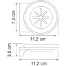 Мыльница WasserKRAFT Kammel K-8329