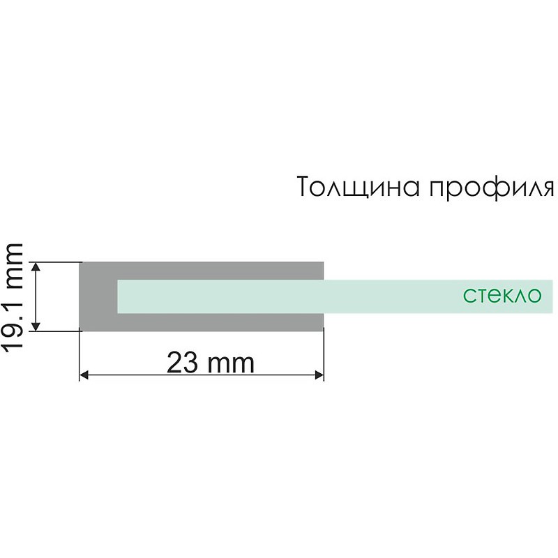 Душевая стенка WasserKRAFT Neime 19P10-RP100/Rhin 44S10-RP100 100 19P10-RP100/44S10-RP100