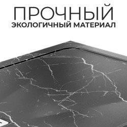 Душевой поддон из искусственного камня WasserKRAFT Neime 120х90 19T07