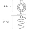 Держатель для фена WasserKRAFT K-1080BG