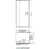 Душевой уголок WasserKRAFT Berkel 100x80 48P17