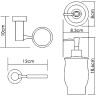 Дозатор для жидкого мыла WasserKRAFT K-24299