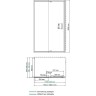 Душевая стенка WasserKRAFT Berkel 100 48P10-RP100