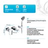 Смеситель для ванны WasserKRAFT Aller 1061