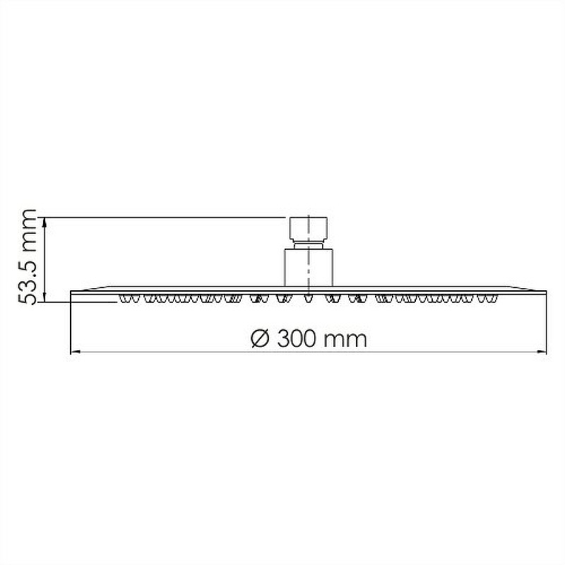 Верхний душ WasserKRAFT Mindel A163