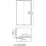 Душевая стенка WasserKRAFT Berkel 80 48P06-RP80